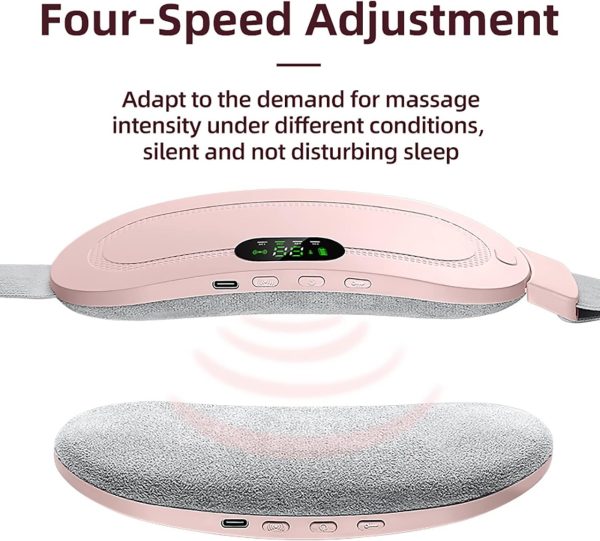 Heating Pad for women Period Pain Cramp Relief Belt | Portable Menstrual