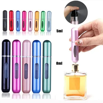 Refillable Mini Perfume Spray Bottle Spray Atomizer (Random Color)