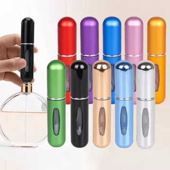 Refillable Mini Perfume Spray Bottle Spray Atomizer (Random Color)