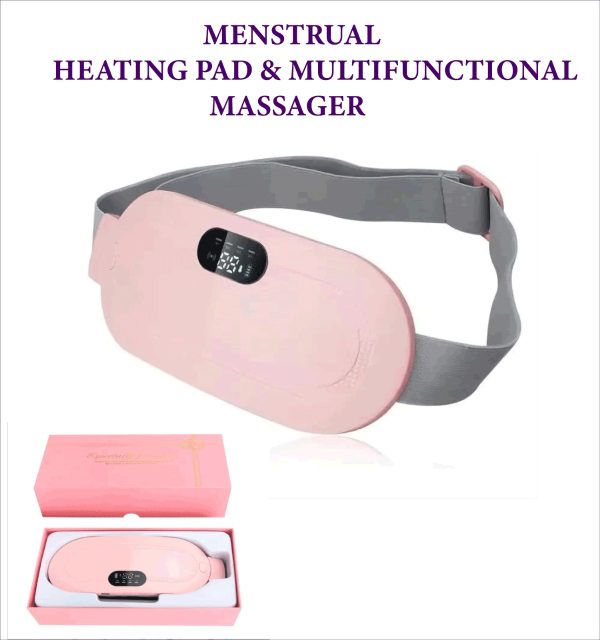 Heating Pad for women Period Pain Cramp Relief Belt | Portable Menstrual