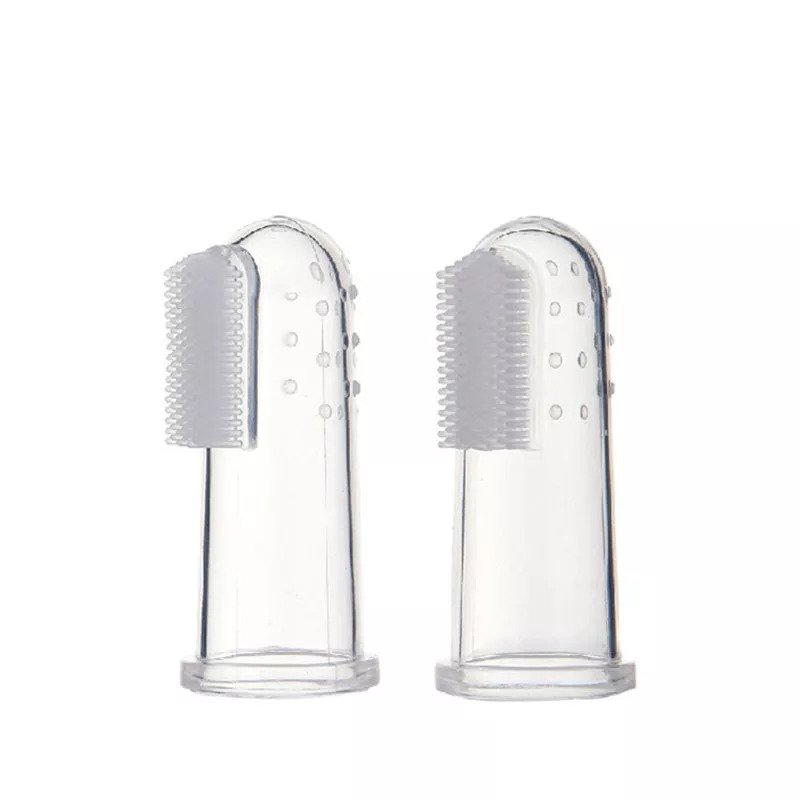 Baby Finger Toothbrush Silicon Toothbrush+Box Children Teeth Clear Soft Silicone Infant | Tooth Rubber Cleaning Baby Brush