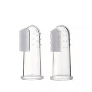 Baby Finger Toothbrush Silicon Toothbrush+Box Children Teeth Clear Soft Silicone Infant | Tooth Rubber Cleaning Baby Brush