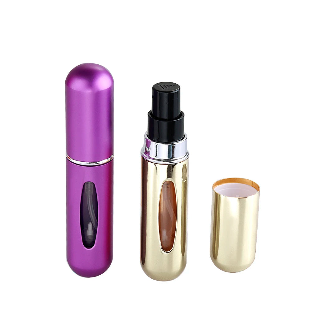 Refillable Mini Perfume Spray Bottle Spray Atomizer (Random Color)