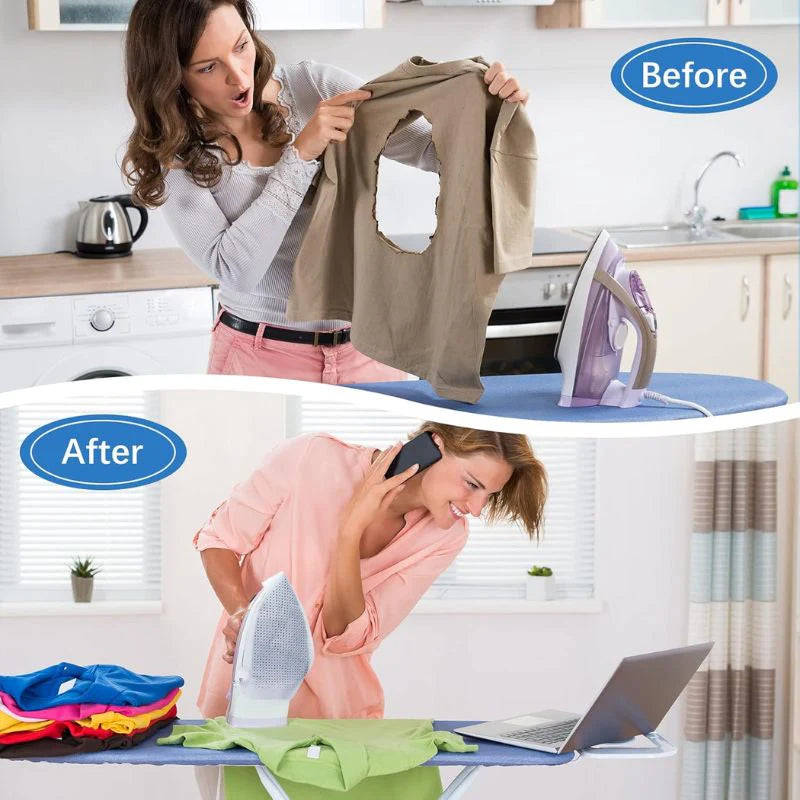 Teflon Iron Cover Protector | Heat Resistant Ironing Shoe for Clothes Protection - Premium Quality